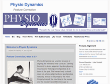 Tablet Screenshot of physiodynamics.org